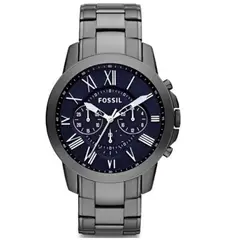 FOSSIL - Reloj Grant FS4831 Gris De Acero inoxidable Para Hombre