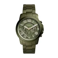 FOSSIL - Reloj Grant FS5375 Verde De Acero inoxidable Para Hombre