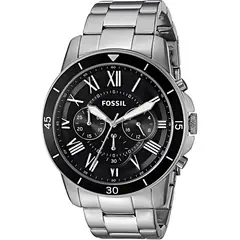 FOSSIL - Reloj Grant FS5236 Plateado De Acero inoxidable Para Hombre