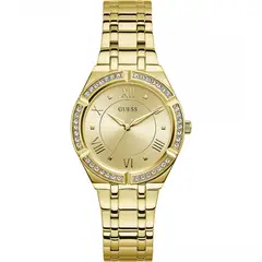 GUESS - Reloj Cosmo GW0033L2 Dorado De Acero inoxidable Para Mujer