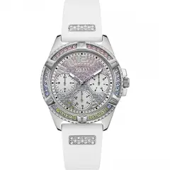 GUESS - Reloj Lady Frontier GW0045L1 Blanco De Silicona Para Mujer