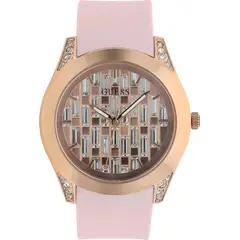 GUESS - Reloj Clarity GW0109L2 Rosa De Silicona Para Mujer