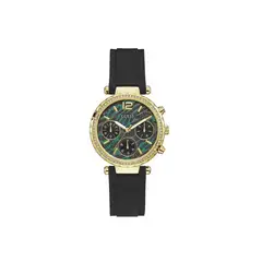 GUESS - Reloj Solstice GW0113L1 Negro De Silicona Para Mujer