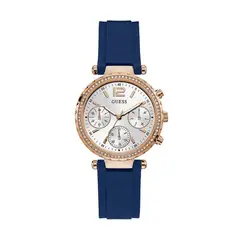 GUESS - Reloj Solstice GW0113L3 Azul De Silicona Para Mujer