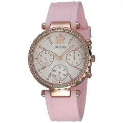 GUESS - Reloj Solstice GW0113L4 Rosa De Silicona Para Mujer