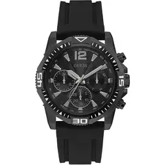 GUESS - Reloj Commander GW0211G3 Negro De Silicona Para Hombre