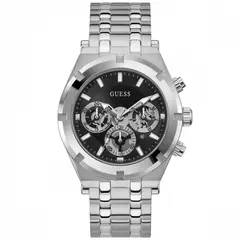 GUESS - Reloj Continental GW0260G1 Plateado De Acero inoxidable P Hombre