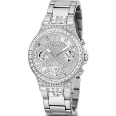 GUESS - Reloj Moonlight GW0320L1 Plateado De Acero inoxidable Para Mujer