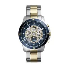 FOSSIL - Reloj Grant ME3141 Plateado Dorado De Acero inoxidable P Hombre