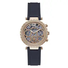 GUESS - Reloj Solstice GW0484L2 Azul De Silicona Para Mujer