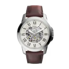 FOSSIL - Reloj Grant ME3099 Marrón De Cuero Piel Para Mujer