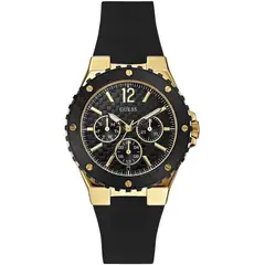 GUESS - Reloj Overdrive W0149L4 Negro De Silicona Para Mujer