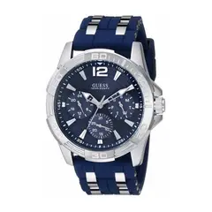 GUESS - Reloj Iconoc W0366G2 Azul De Silicona Para Hombre