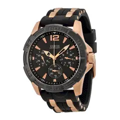 GUESS - Reloj Classic W0366G3 Negro De Silicona Para Hombre