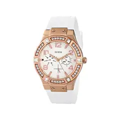GUESS - Reloj Classic W0426L1 Blanco De Silicona Para Mujer