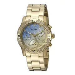 GUESS - Reloj Confetti W0774L2 Dorado De Acero inoxidable Para Mujer