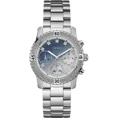 GUESS - Reloj Confetti W0774L6 Plateado De Acero inoxidable Para Mujer