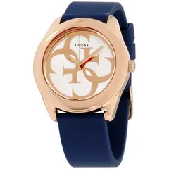 GUESS - Reloj Twist W0911L6 Azul De Silicona Para Mujer