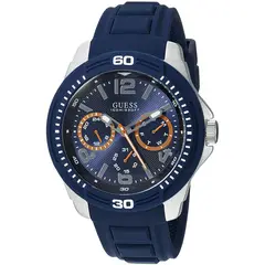 GUESS - Reloj Tread W0967G2 Azul De Silicona Para Hombre