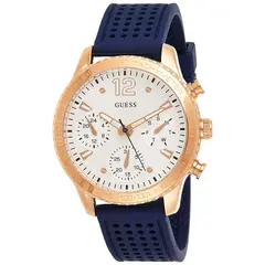 GUESS - Reloj Marina W1025L4 Azul De Silicona Para Mujer