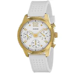 GUESS - Reloj Montana W1025L5 Blanco De Acero inoxidable Para Mujer