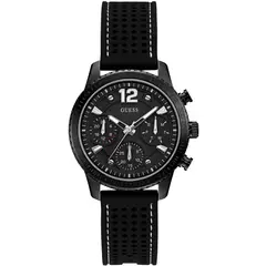 GUESS - Reloj Marina W1025L3 Negro De Silicona Para Mujer