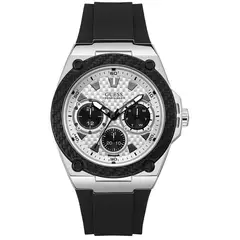 GUESS - Reloj Legacy W1049G3 Negro De Silicona Para Hombre