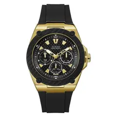 GUESS - Reloj Legacy W1049G5 Negro De Silicona Para Hombre