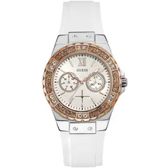 GUESS - Reloj Limelight W1053L2 Blanco De Silicona Para Mujer