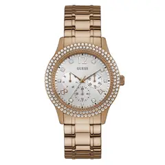 GUESS - Reloj Bedazzle W1097L3 Rose gold De Acero inoxidable Para Mujer