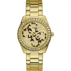 GUESS - Reloj Twist W1201L2 Dorado De Acero inoxidable Para Mujer
