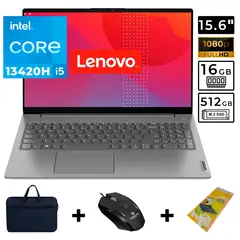 LENOVO - - INTEL CORE I5 13420H RAM 16GB SSD 512GB 156 FHD FREEDOS - V15 G4 IRU PORTATIL