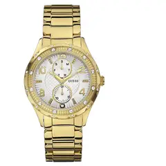GUESS - Reloj Classic W0442L2 Dorado De Acero inoxidable Para Mujer