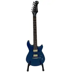 CANVAS - GUITARRA ELÉCTRICA, MARCA : CANVAS, COLOR : AZÚL, MODELO : SUPERSTRAT