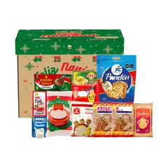 GENERICO - Canasta Navideña Samy de 11 Productos Incluidos