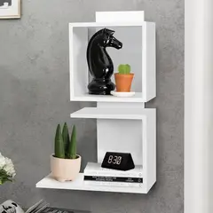 DIBA MUEBLES - Repisa Decorativa Star Blanco