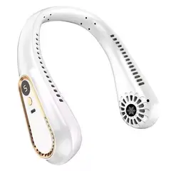 GENERICO - Ventilador de Cuello inalámbrico Portátil Blanco