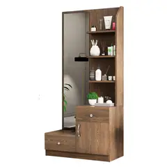 DIBA MUEBLES - Tocador Moderno con espejo Caramelo Ofelia