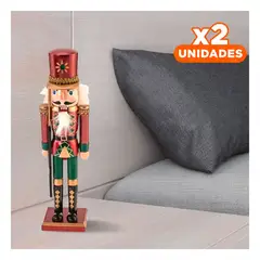 GENERICO - Pack2 Adorno Extraordinario en Guinda Y+Regalo Stickers