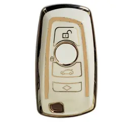 GENERICO - SKSTORE Funda Protectora TPU Llave Smart 04 Botones para BMW