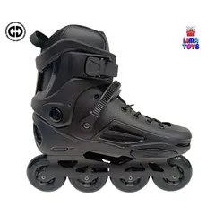 OLLIE - PATINES EN LINEA SEMIPROFESIONAL TALLA FIJA 40-41 NEGRO