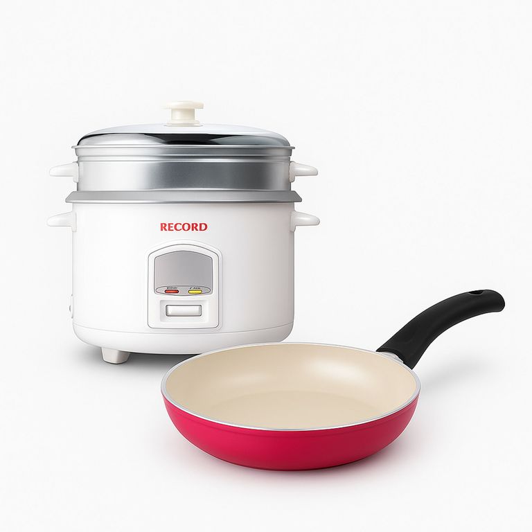Combo Duo Sartén Cerámica + Arrocera 2.5 Lt