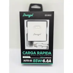 GENERICO - CARGADOR DEMGEL TIPO C 85W 68A