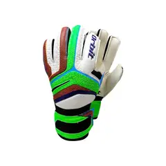 ORBIT - Guantes de Arquero con Varilla warriors verde con blanco Talla 8