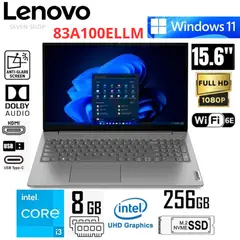 LENOVO - Laptop V15 G4 IRU Intel Core i3-1315U 8GB RAM 256GB SSD 15,6 pulg FHD - 83A100ELLM