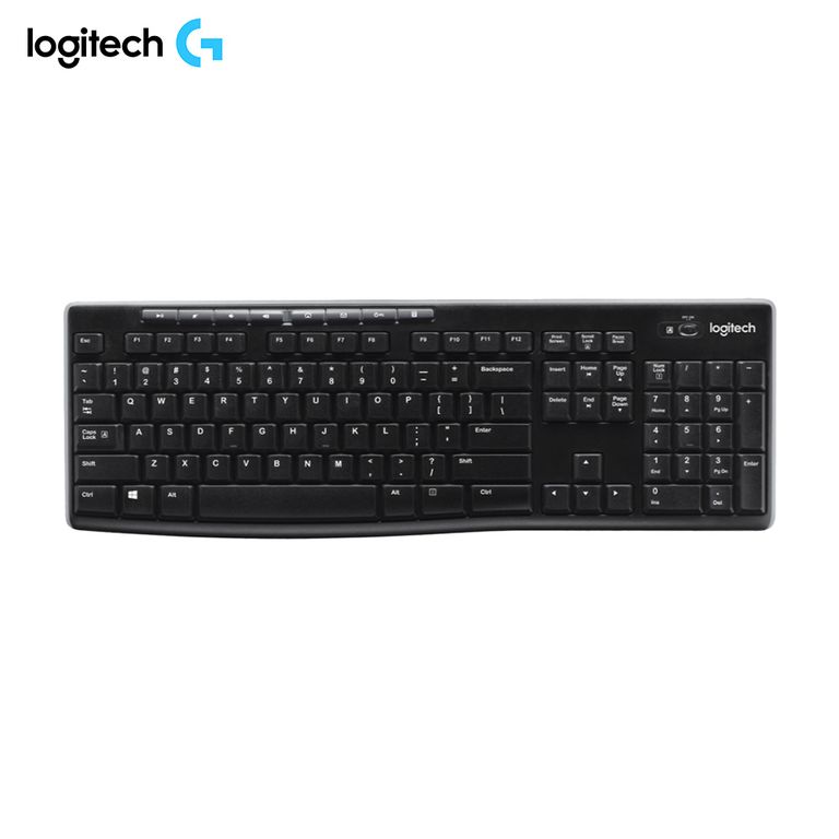 TECLADO INALÁMBRICO K270 WIRELESS UNIFYING USB NEGRO 920-004426