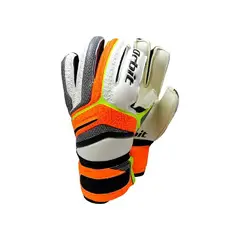 ORBIT - Guantes de Arquero con Varilla warriors blanco con naranjaTalla 8