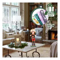 GENERICO - Cascanuez Decorativo con Sombrero Verde Y+Papel de Regalo