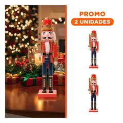 GENERICO - Pack2 Adornos Decorativo con Espada para Dia Festivo en Rojo