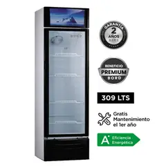 BORD - VISICOOLER VITRINA EXHIBIDORA EX309-M 309 LT